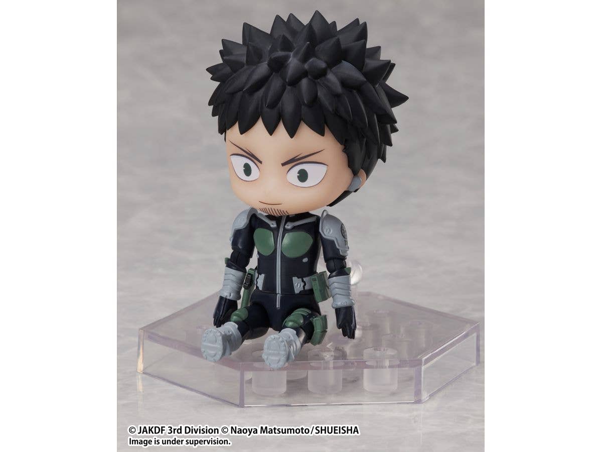 elcoco KAIJU NO. 8 DFORM＋ Kafka Hibino Deforme Action Figure | 4582705280254