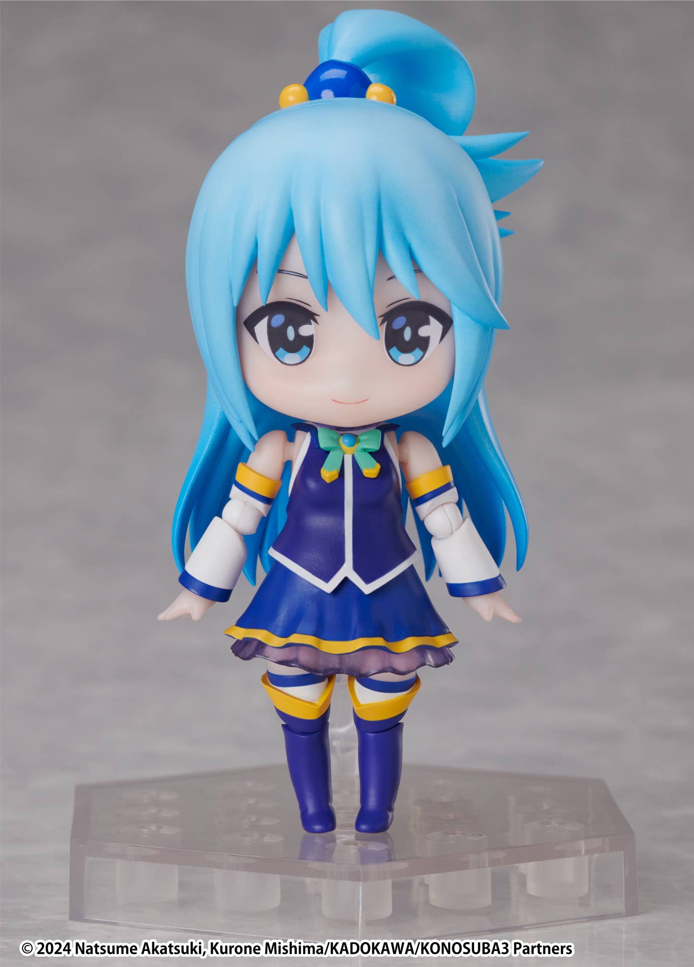 elcoco DFORM＋ KONOSUBA -God's Blessing on This Wonderful World 3 Aqua Full Action Deforme Figure | 4582705280544