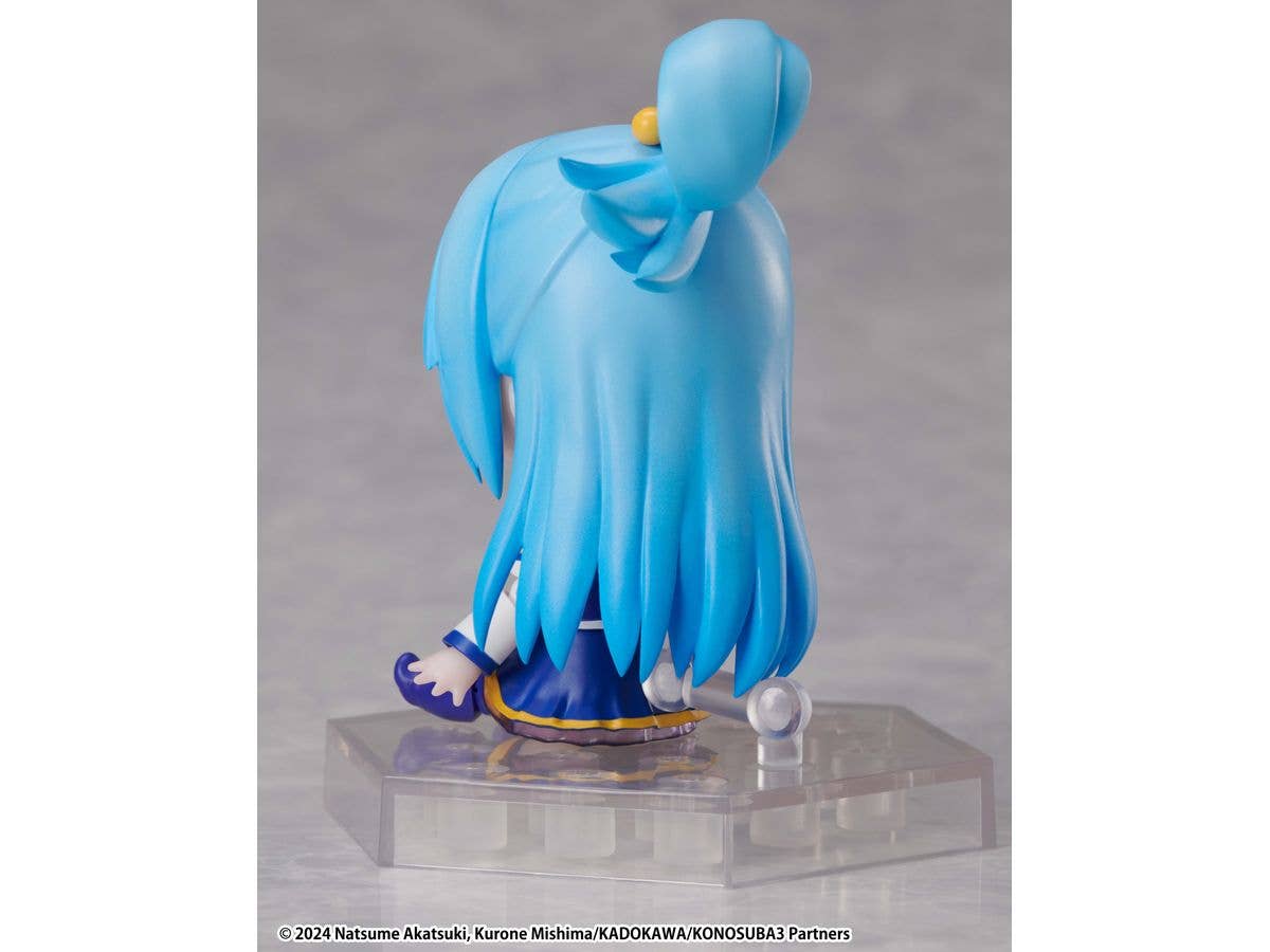 elcoco DFORM＋ KONOSUBA -God's Blessing on This Wonderful World 3 Aqua Full Action Deforme Figure | 4582705280544