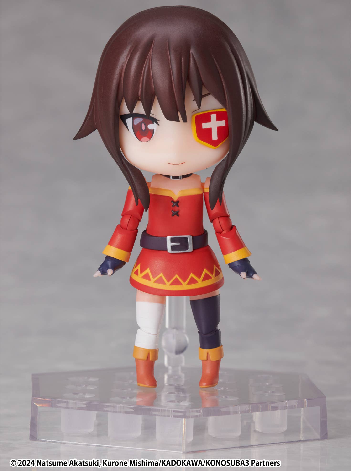 elcoco DFORM＋ KONOSUBA -God's Blessing on This Wonderful World 3 Megumin Full Action Deforme Figure | 4582705280551