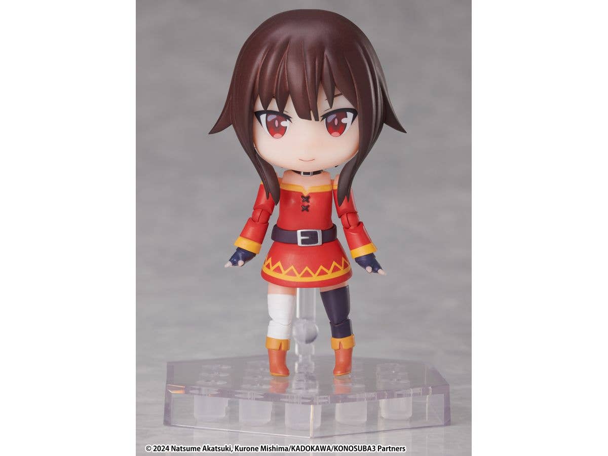 elcoco DFORM＋ KONOSUBA -God's Blessing on This Wonderful World 3 Megumin Full Action Deforme Figure | 4582705280551