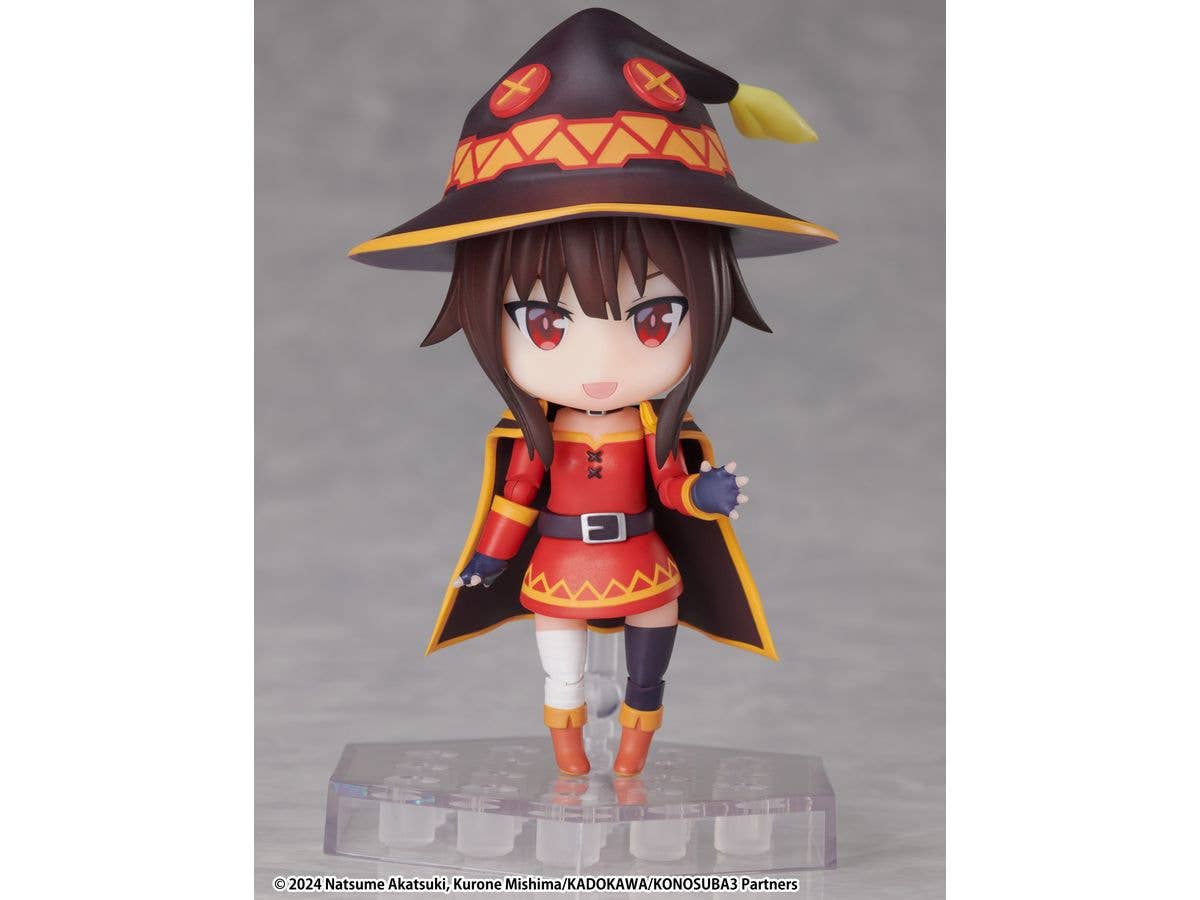 elcoco DFORM＋ KONOSUBA -God's Blessing on This Wonderful World 3 Megumin Full Action Deforme Figure | 4582705280551