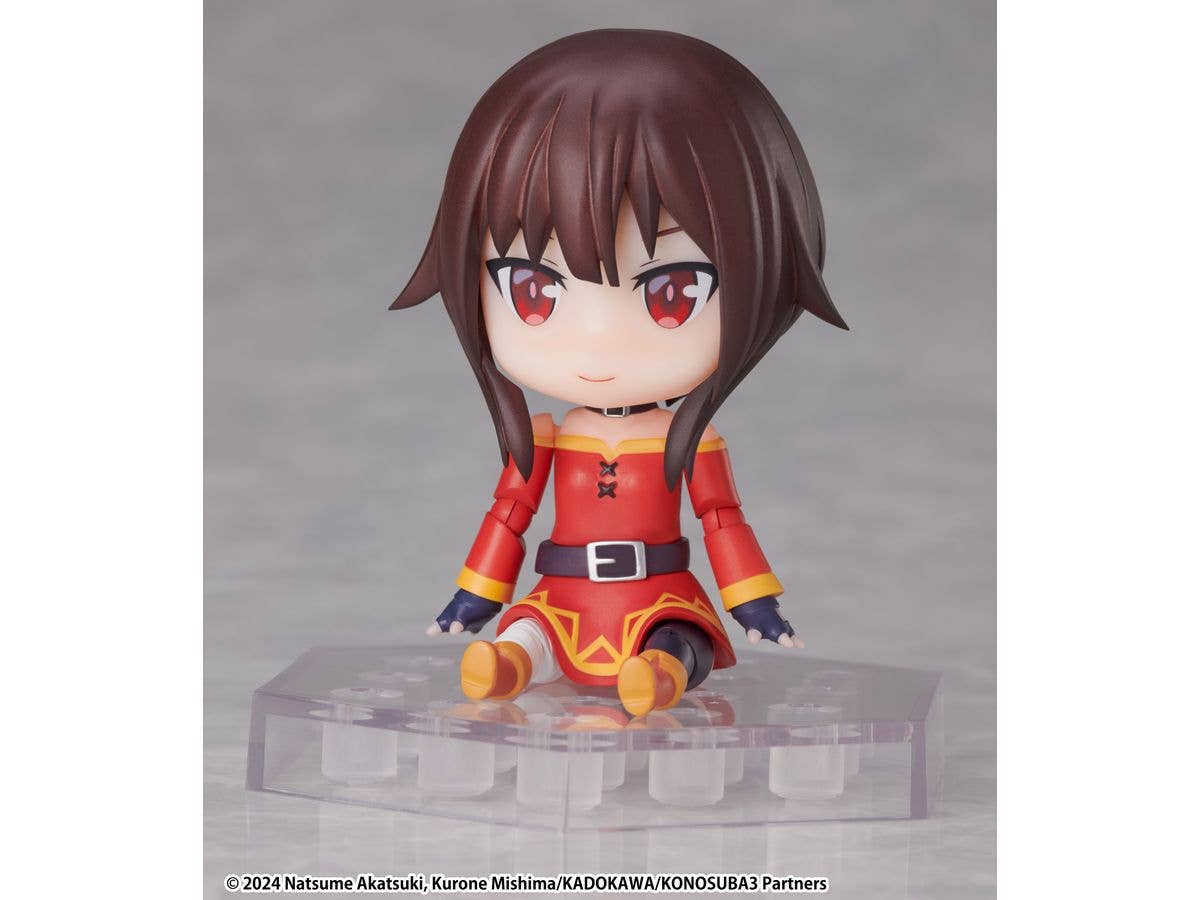 elcoco DFORM＋ KONOSUBA -God's Blessing on This Wonderful World 3 Megumin Full Action Deforme Figure | 4582705280551
