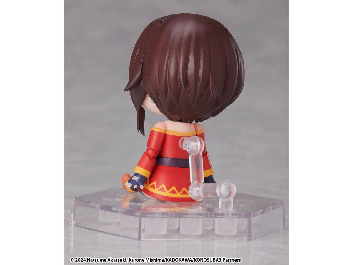 elcoco DFORM＋ KONOSUBA -God's Blessing on This Wonderful World 3 Megumin Full Action Deforme Figure | 4582705280551
