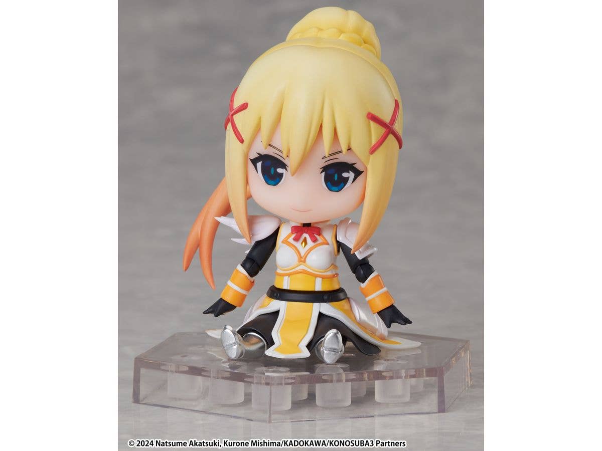 elcoco DFORM＋ KONOSUBA -God's Blessing on This Wonderful World 3 Darkness Full Action Deforme Figure | 4582705280568