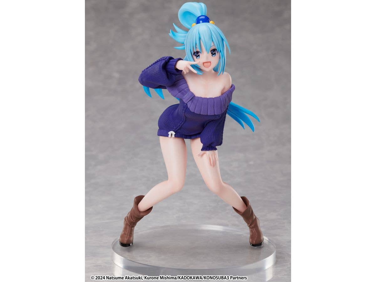 elcoco KONOSUBA -God's Blessing on This Wonderful World 3 Aqua 1/7 Scale Figure | 4582705280575