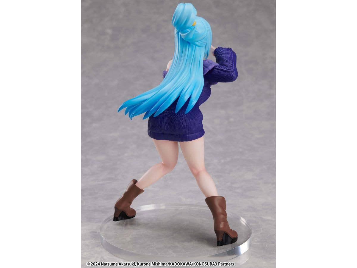 elcoco KONOSUBA -God's Blessing on This Wonderful World 3 Aqua 1/7 Scale Figure | 4582705280575