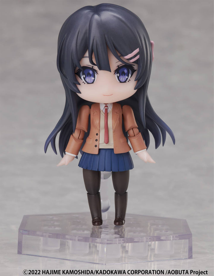 elcoco DFORM＋ Rascal Does Not Dream Series Mai Sakurajima Deforme Action Figure | 4582705280902