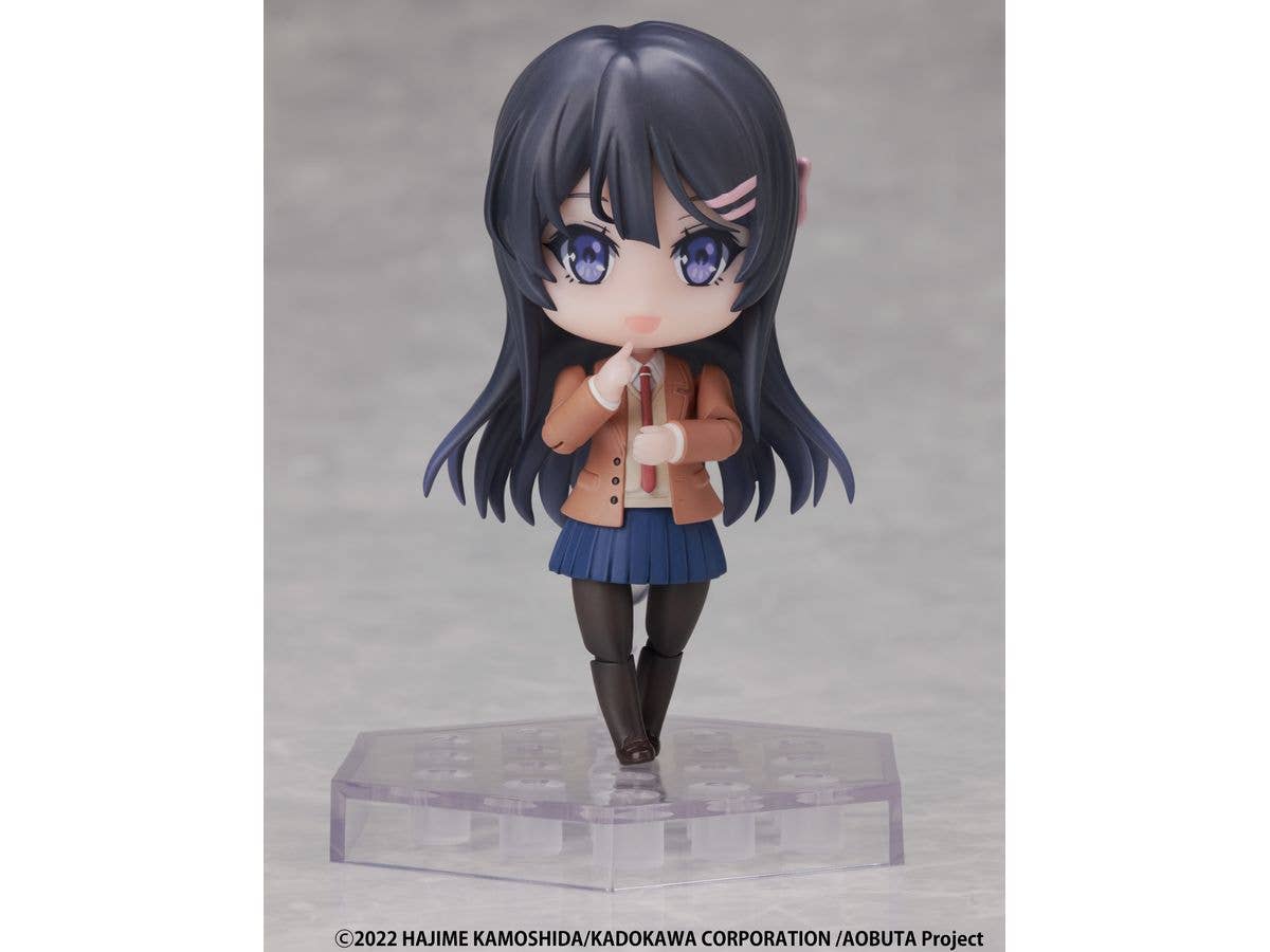 elcoco DFORM＋ Rascal Does Not Dream Series Mai Sakurajima Deforme Action Figure | 4582705280902