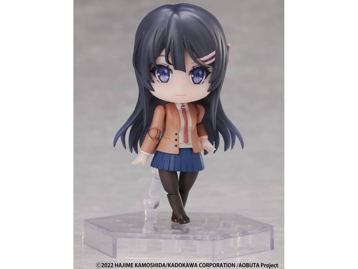 elcoco DFORM＋ Rascal Does Not Dream Series Mai Sakurajima Deforme Action Figure | 4582705280902