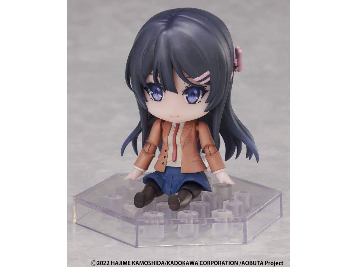 elcoco DFORM＋ Rascal Does Not Dream Series Mai Sakurajima Deforme Action Figure | 4582705280902