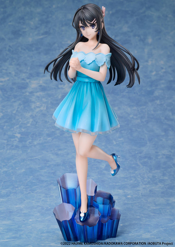 elcoco Rascal Does Not Dream of a Knapsack Kid Mai Sakurajima Jewel Princess 1/7 Scale Figure | 4582705280926