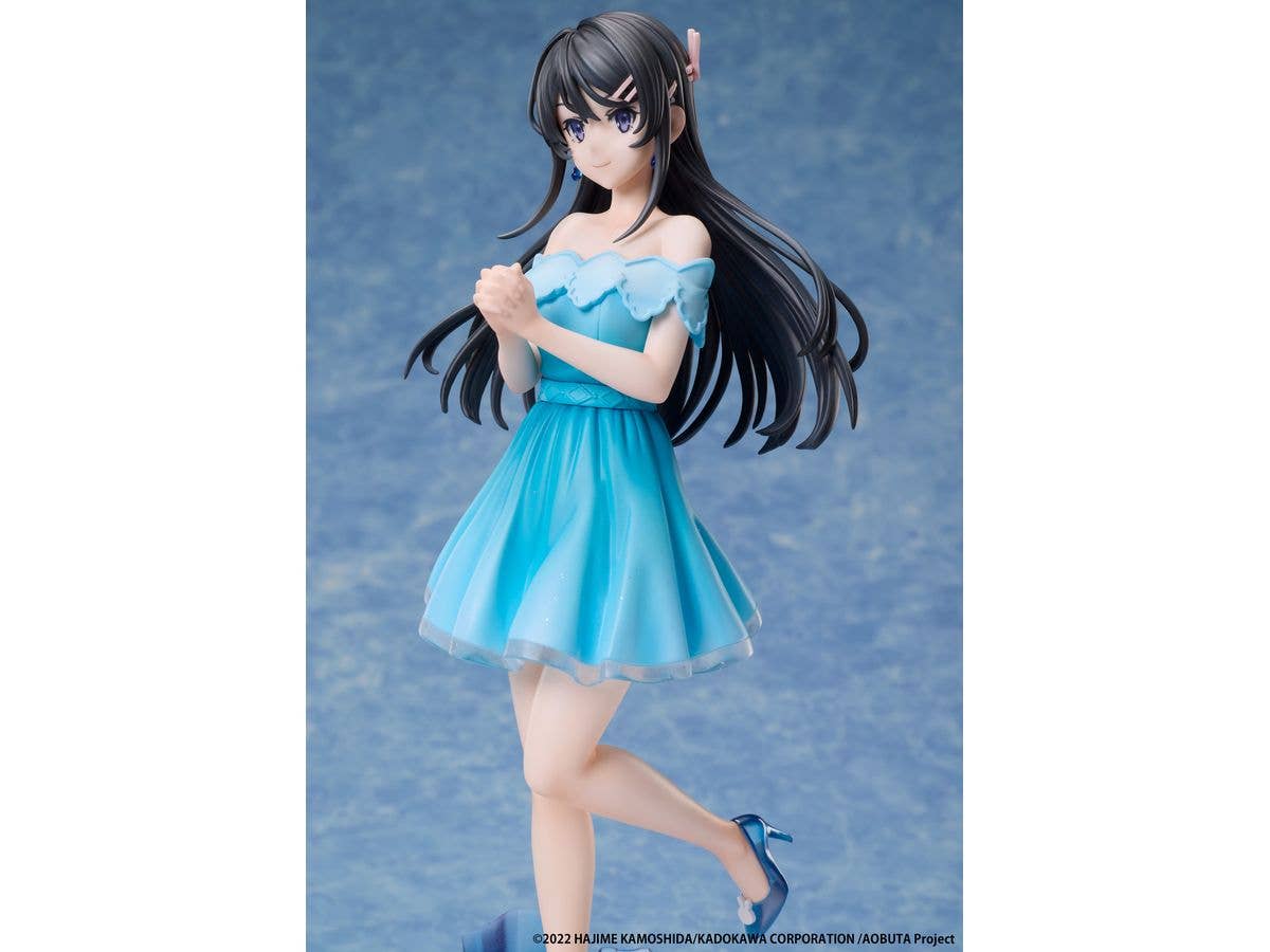 elcoco Rascal Does Not Dream of a Knapsack Kid Mai Sakurajima Jewel Princess 1/7 Scale Figure | 4582705280926
