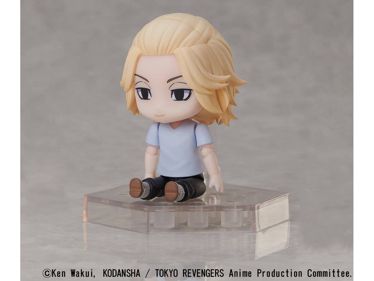 elcoco DFORM＋ Tokyo Revengers Manjiro Sano Deforme Action Figure | 4582705281732