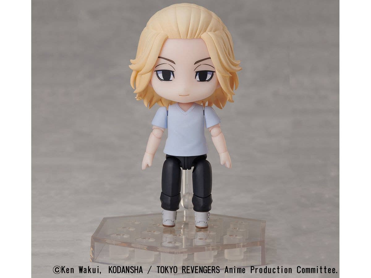 elcoco DFORM＋ Tokyo Revengers Manjiro Sano Deforme Action Figure | 4582705281732