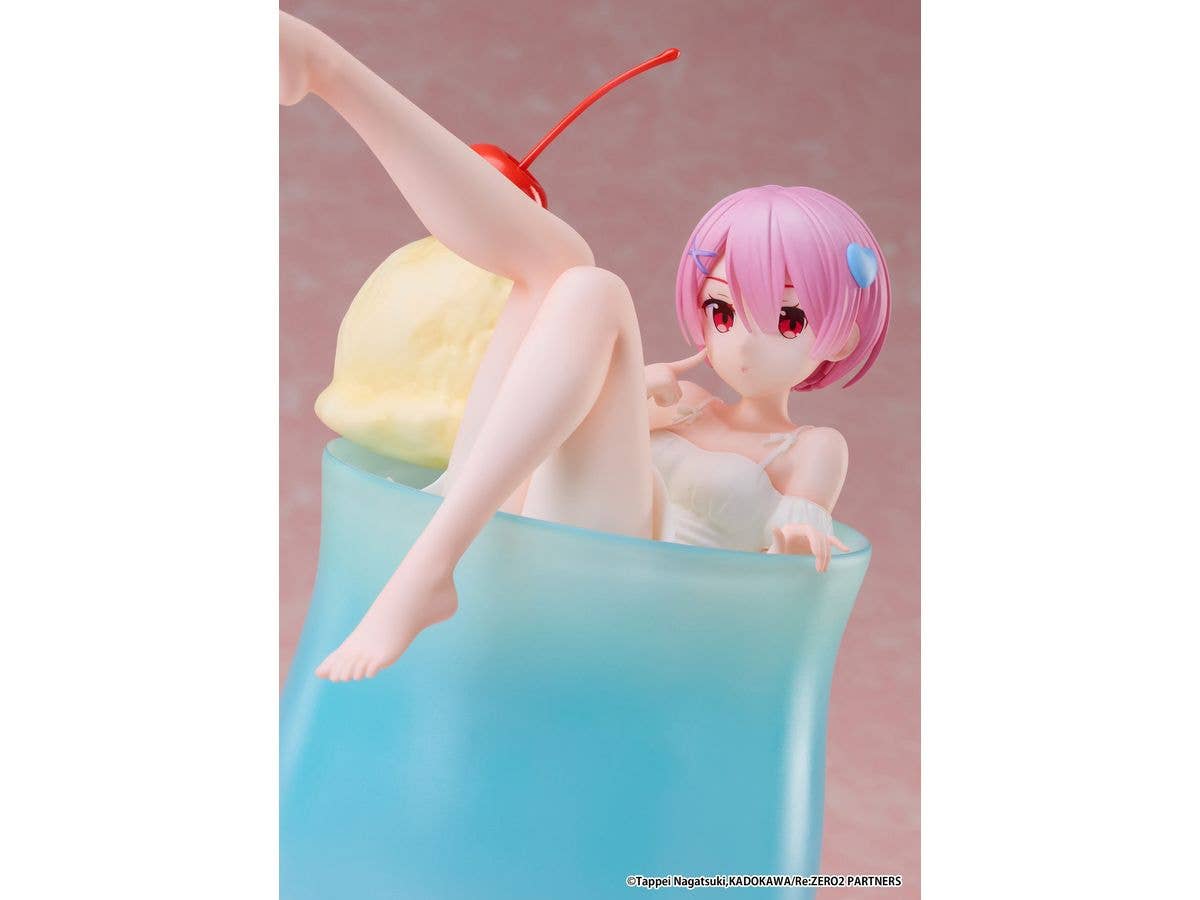 elcoco Re:ZERO -Starting Life in Another World- Ram Cream Soda 1/7 Scale Figure | 4582705283453