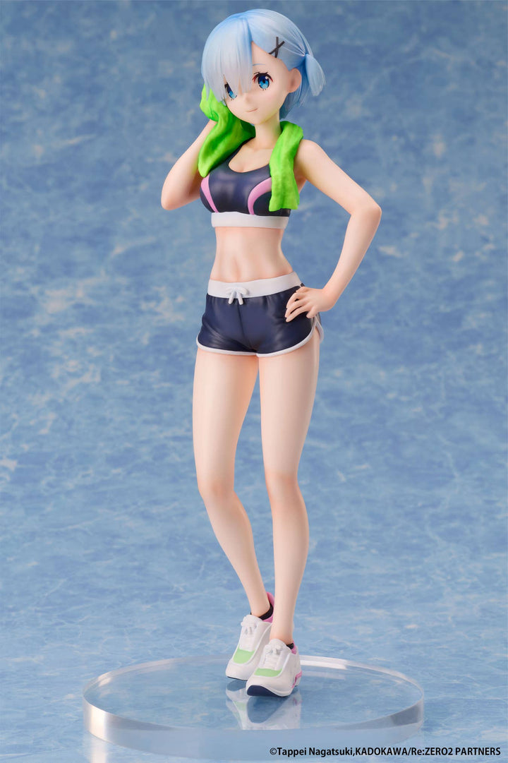 elcoco Re:ZERO -Starting Life in Another World- Rem Sports Wear 1/7 Scale Figure | 4582705283460