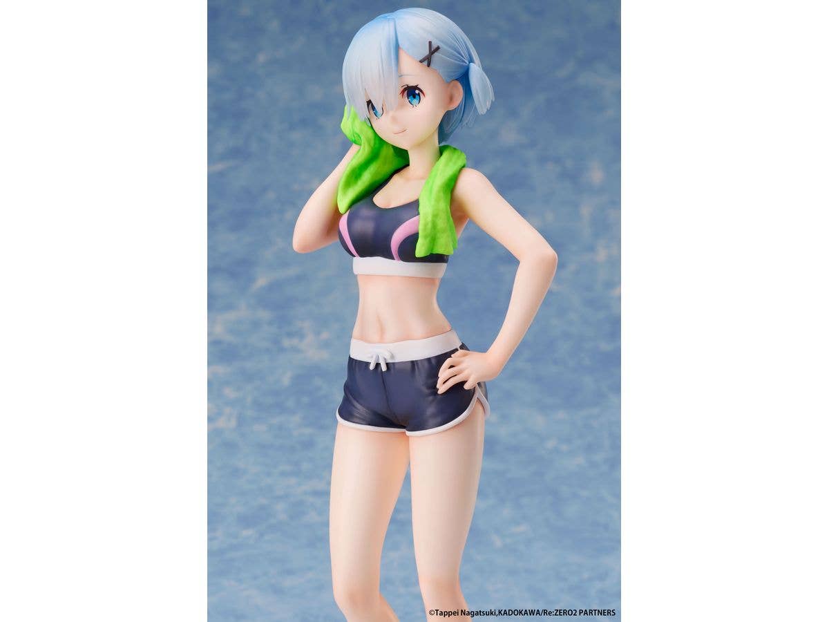 elcoco Re:ZERO -Starting Life in Another World- Rem Sports Wear 1/7 Scale Figure | 4582705283460