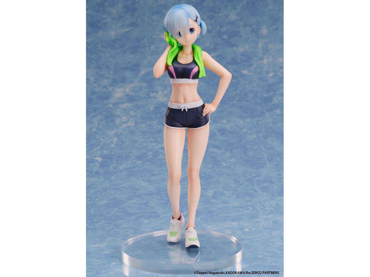 elcoco Re:ZERO -Starting Life in Another World- Rem Sports Wear 1/7 Scale Figure | 4582705283460