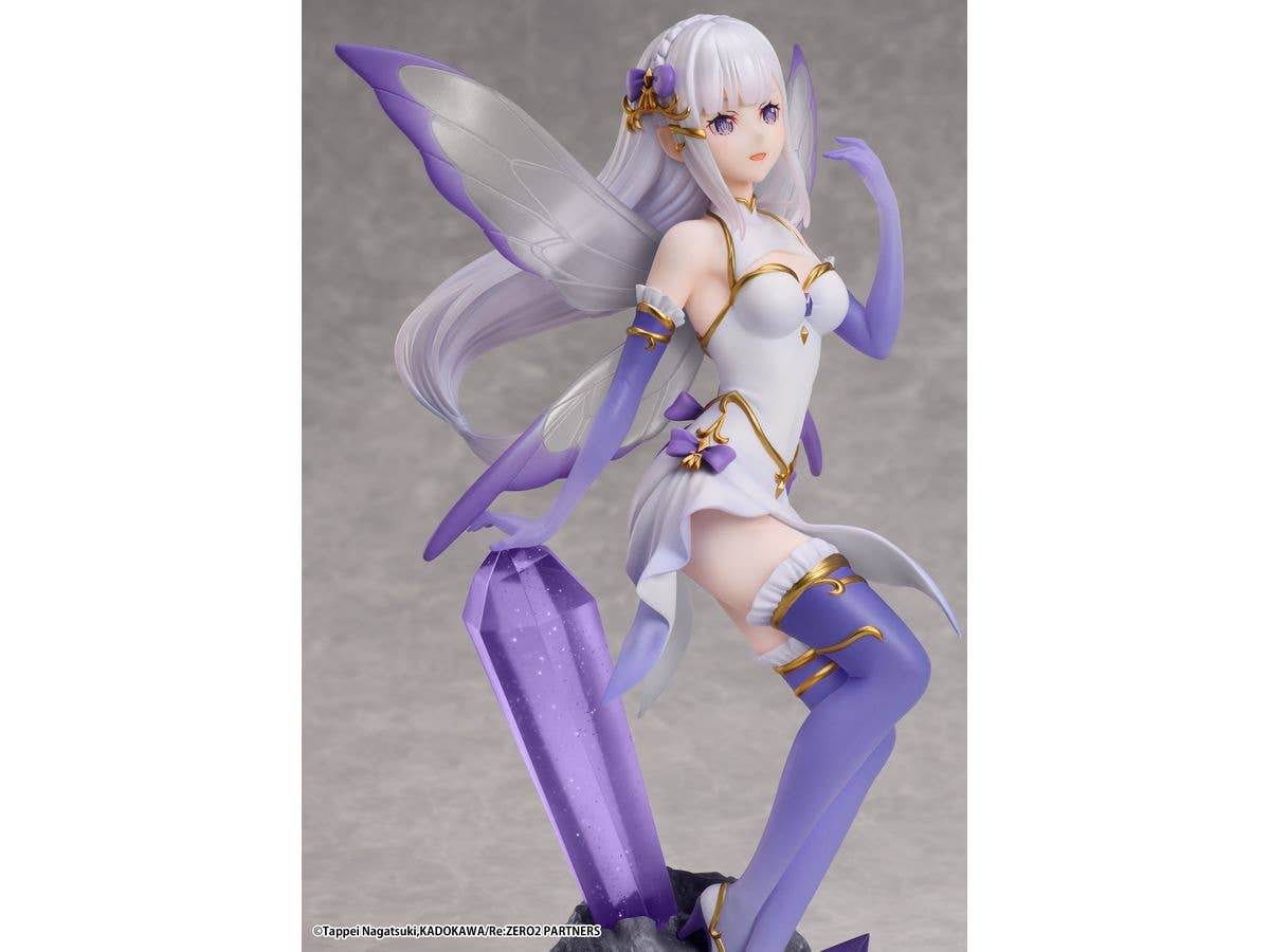 elcoco Re:ZERO -Starting Life in Another World- Emilia Jewel Princess 1/7 Scale Figure | 4582705283842