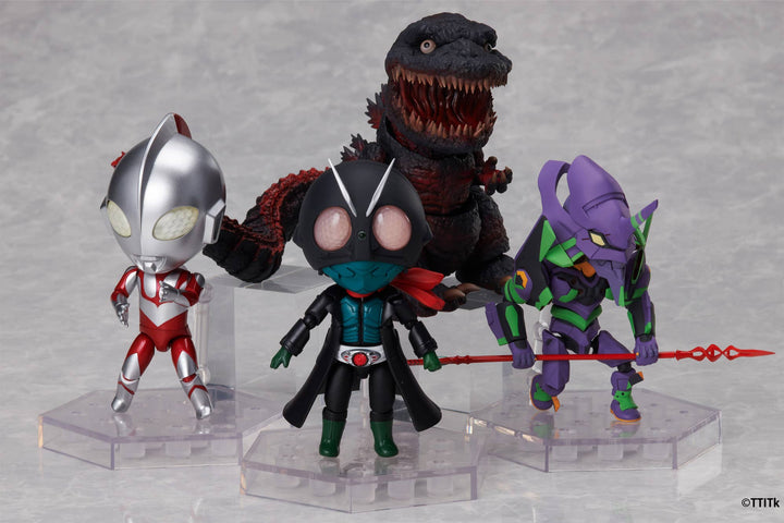 elcoco DFORM＋ SHIN JAPAN HEROS UNIVERSE Full Action Deforme Figure（Set of 4 figures） | 4582705286447