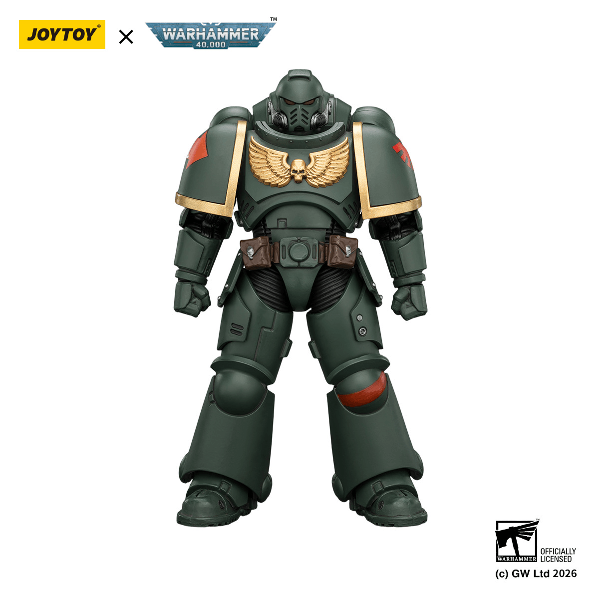 Dark Angels Intercessor with Bolt Rifle, Bolt Pistol and Chainsword | 6927054403868