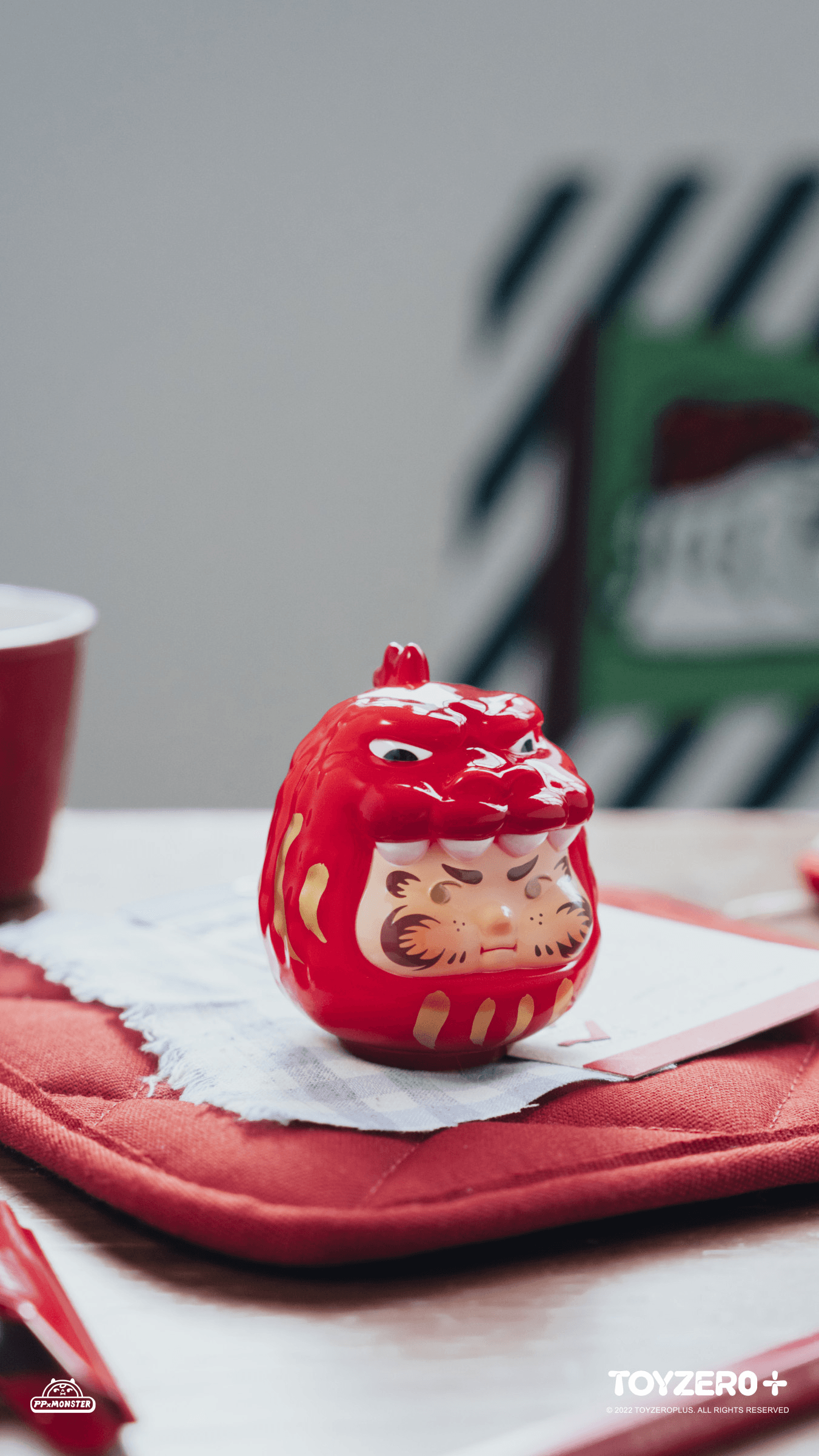 PP X MONSTER Lucky Daruma Blind Box (Box of 6)