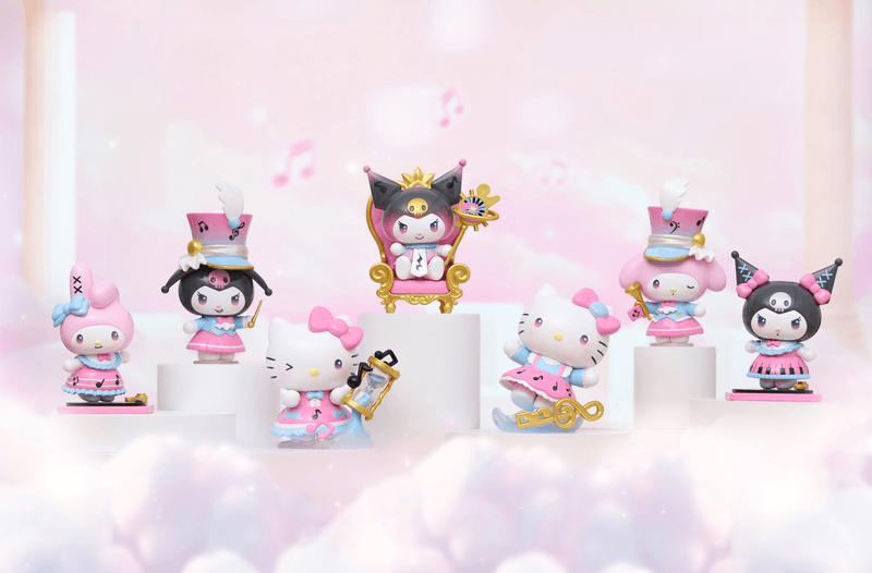 Sanrio characters Space Time Melodies Series Figures Blind Box (Box of 6)