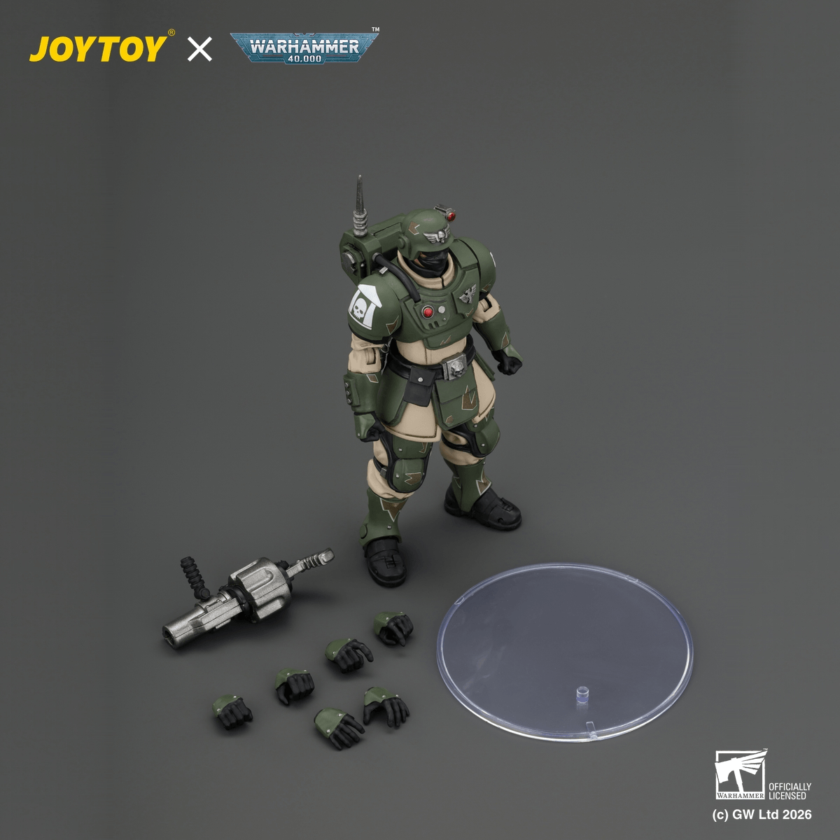 Astra Militarum Kasrkin 5 with Grenade Launcher