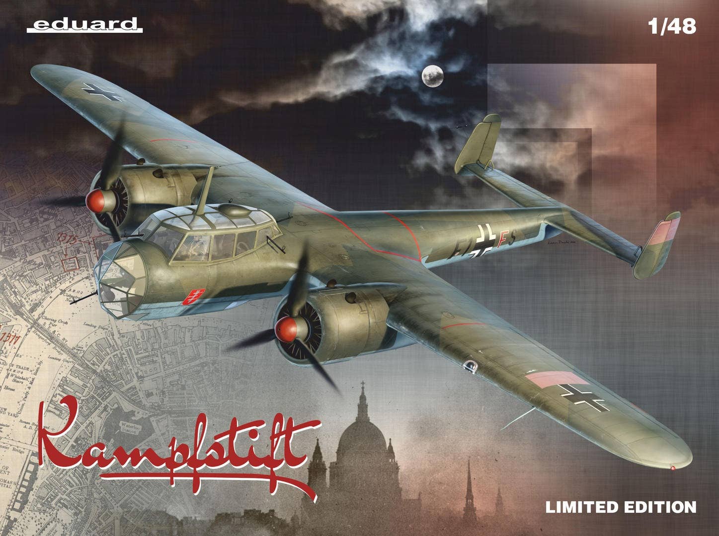 Eduard 1/48 'Kampfstift' Dornier Do 17Z [Limited Edition] | 8591437555918