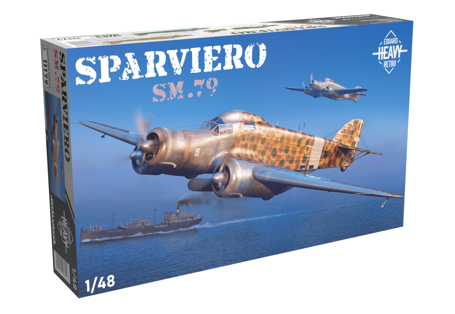 Eduard 1/48 SM.79 Sparviero Heavy Retro Limited edition | 8591437586028