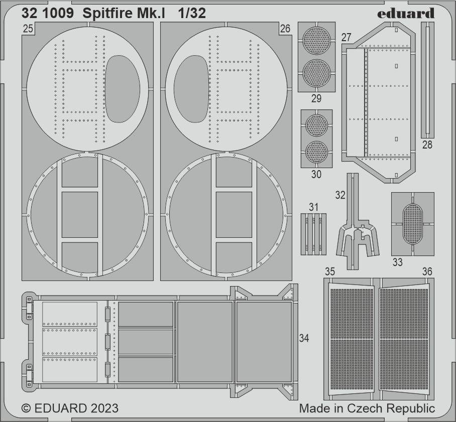 Eduard 1/32 Spitfire Mk.I [Photo-Etched Set]