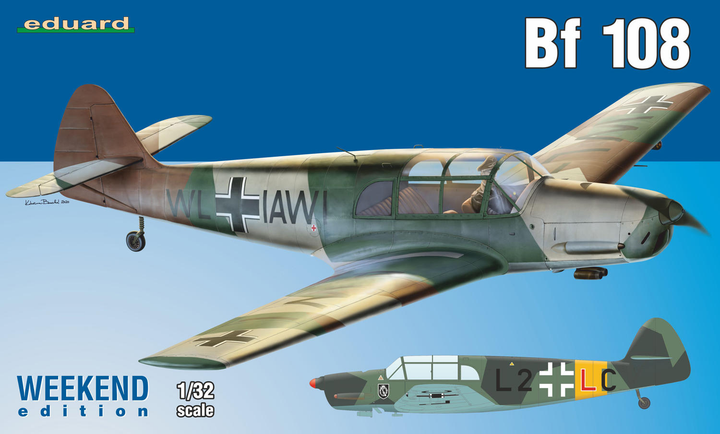 Eduard 1/32 Bf 108 [Weekend Edition] | 8591437551224