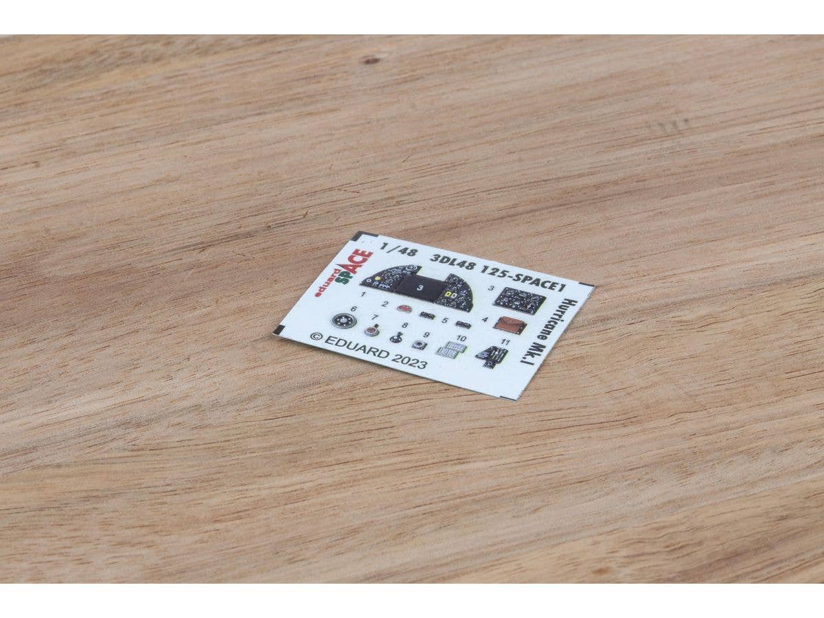 Eduard 1/48 Hurricane Mk.I SPACE [3D Decals], for HOBBY BOSS | 8591437579983