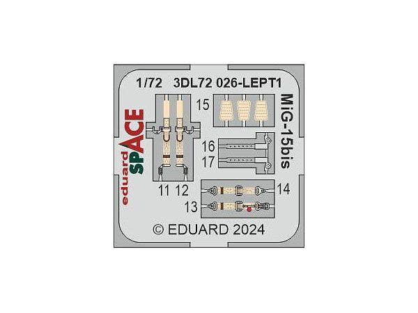 Eduard MiG-15bis SPACE 1/72 for EDUARD | 8591437585359