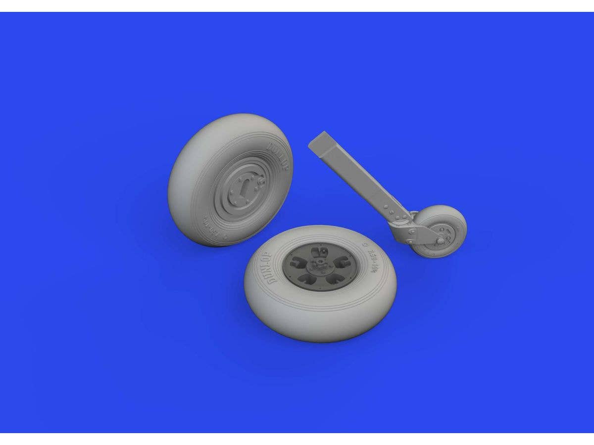 Eduard 1/32 Spitfire Mk.Ia wheels [Brassin], for KOTARE | 8591437579785