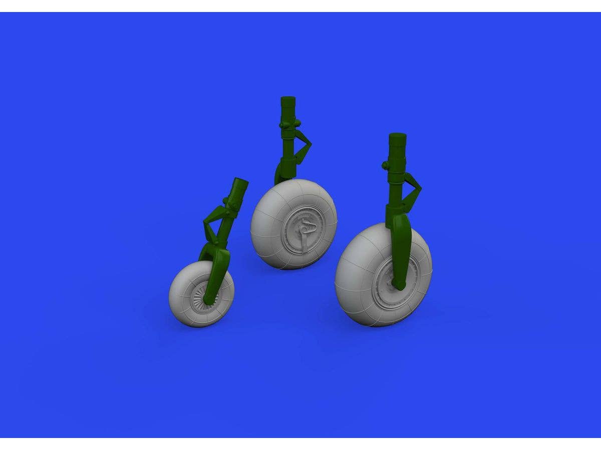 Eduard 1/48 Do 335A wheels [Brassin], for TAMIYA | 8591437579884