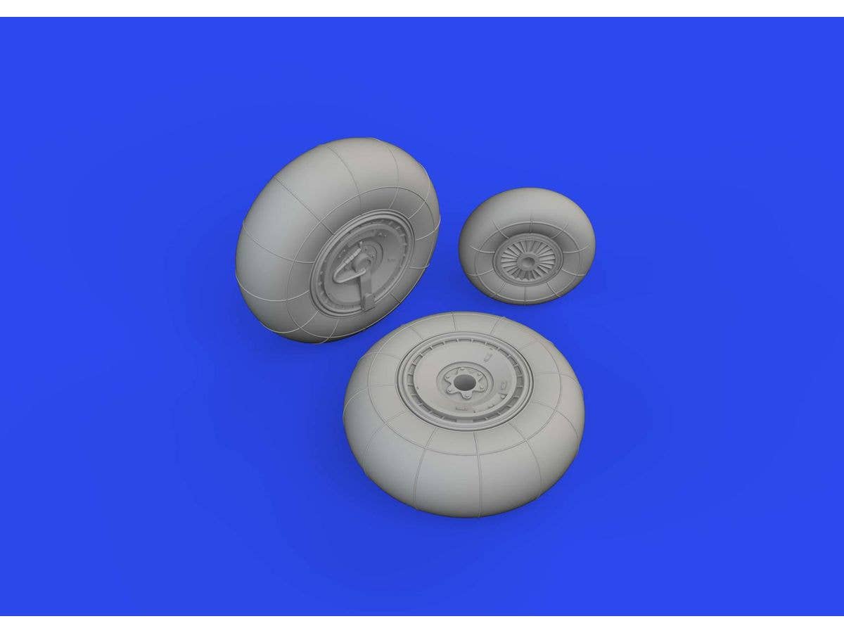 Eduard 1/48 Do 335A wheels [Brassin], for TAMIYA | 8591437579884
