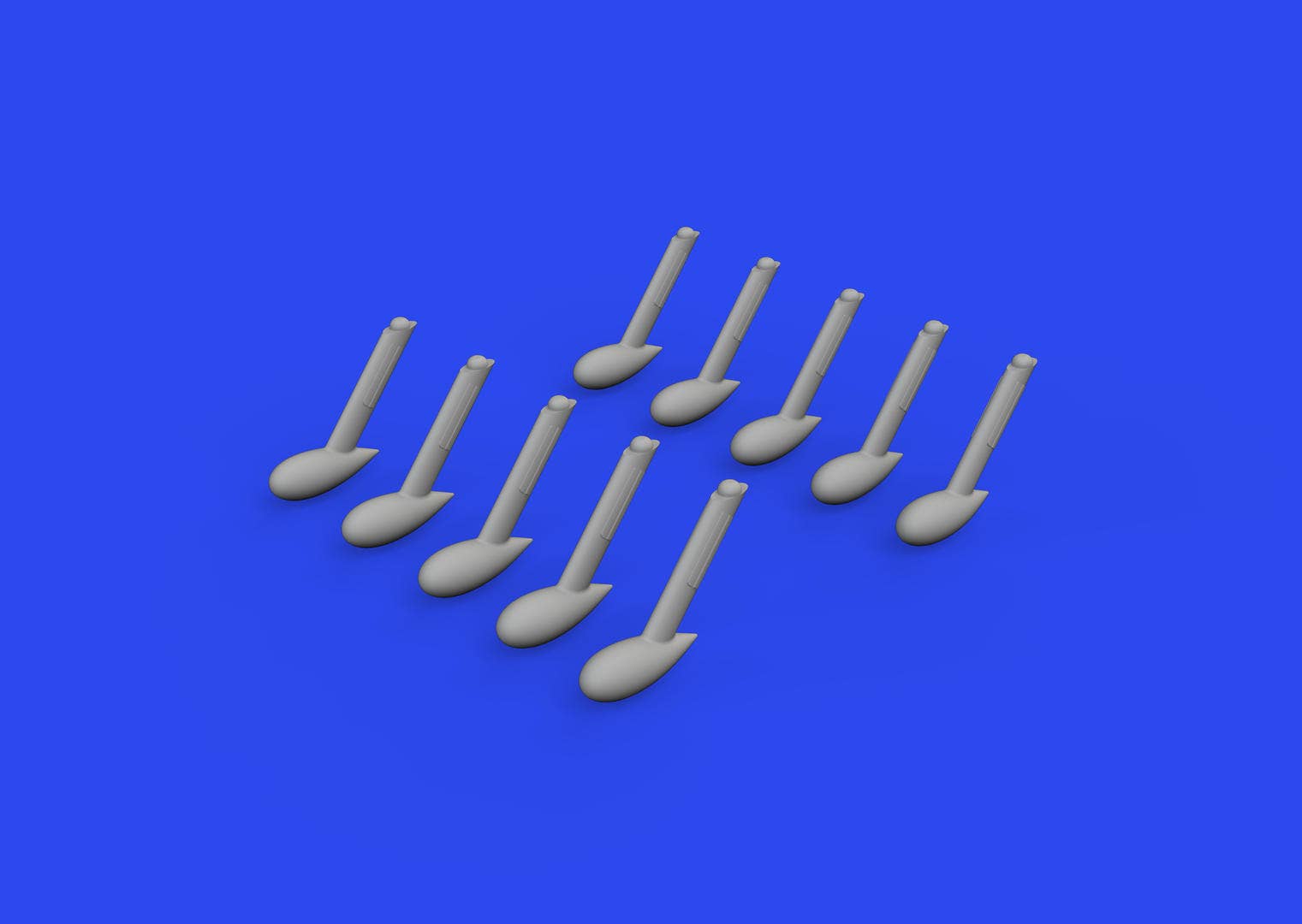 Eduard 1/48 Bf 109 balance weights PRINT [Brassin], for EDUARD | 8591437581375