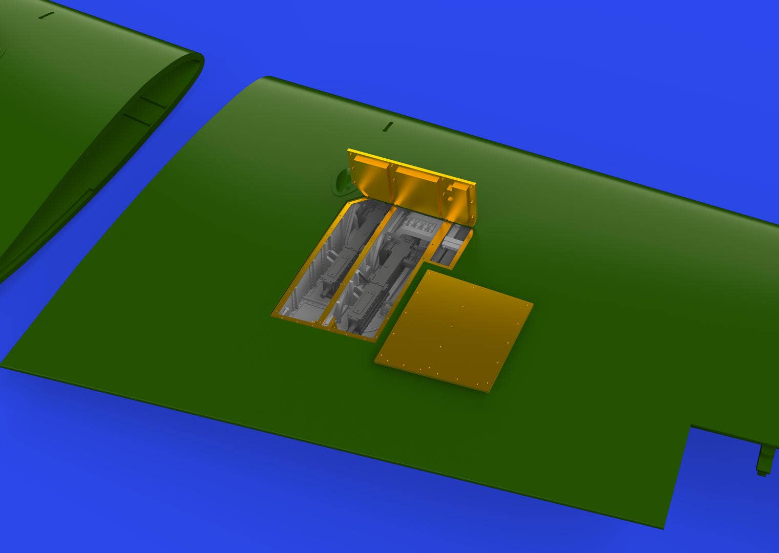 Eduard 1/48 FM-2 gun bays PRINT [Brassin], for EDUARD | 8591437581429