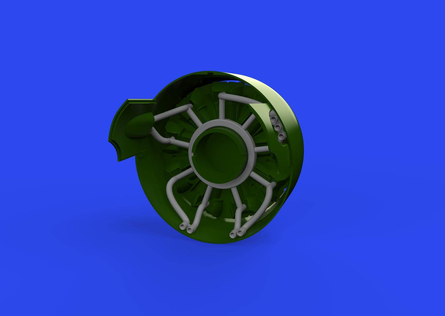 Eduard 1/48 FM-2 exhausts PRINT [R48], for EDUARD | 8591437582211