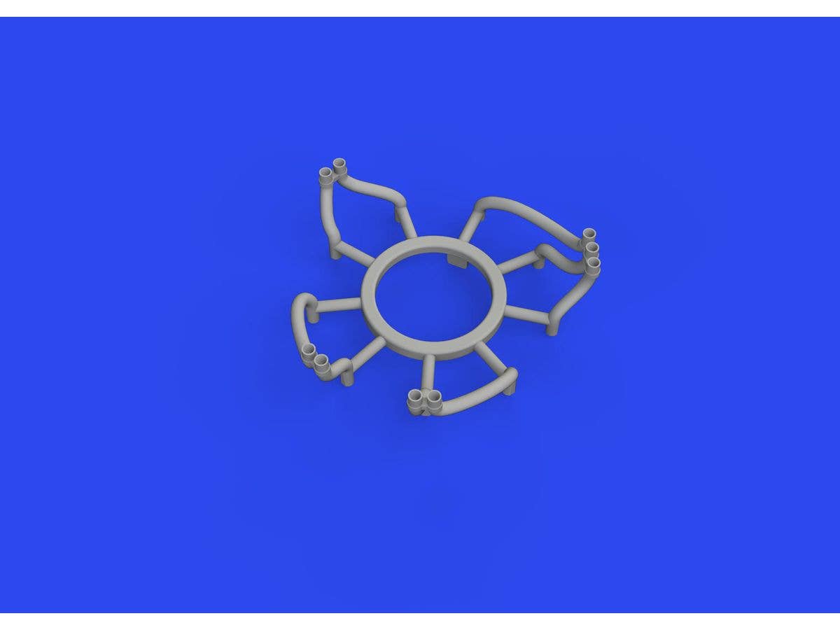 Eduard 1/48 FM-2 exhausts PRINT [R48], for EDUARD | 8591437582211