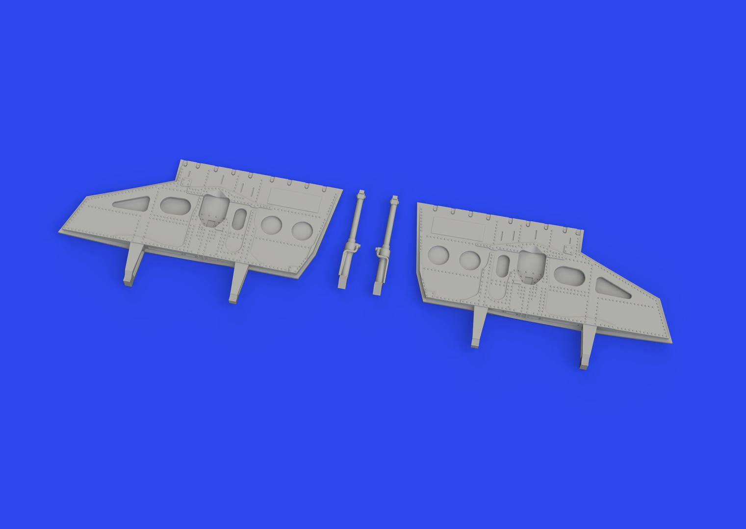 Eduard 1/48 F-4E airbrakes PRINT [R48], for MENG | 8591437582228