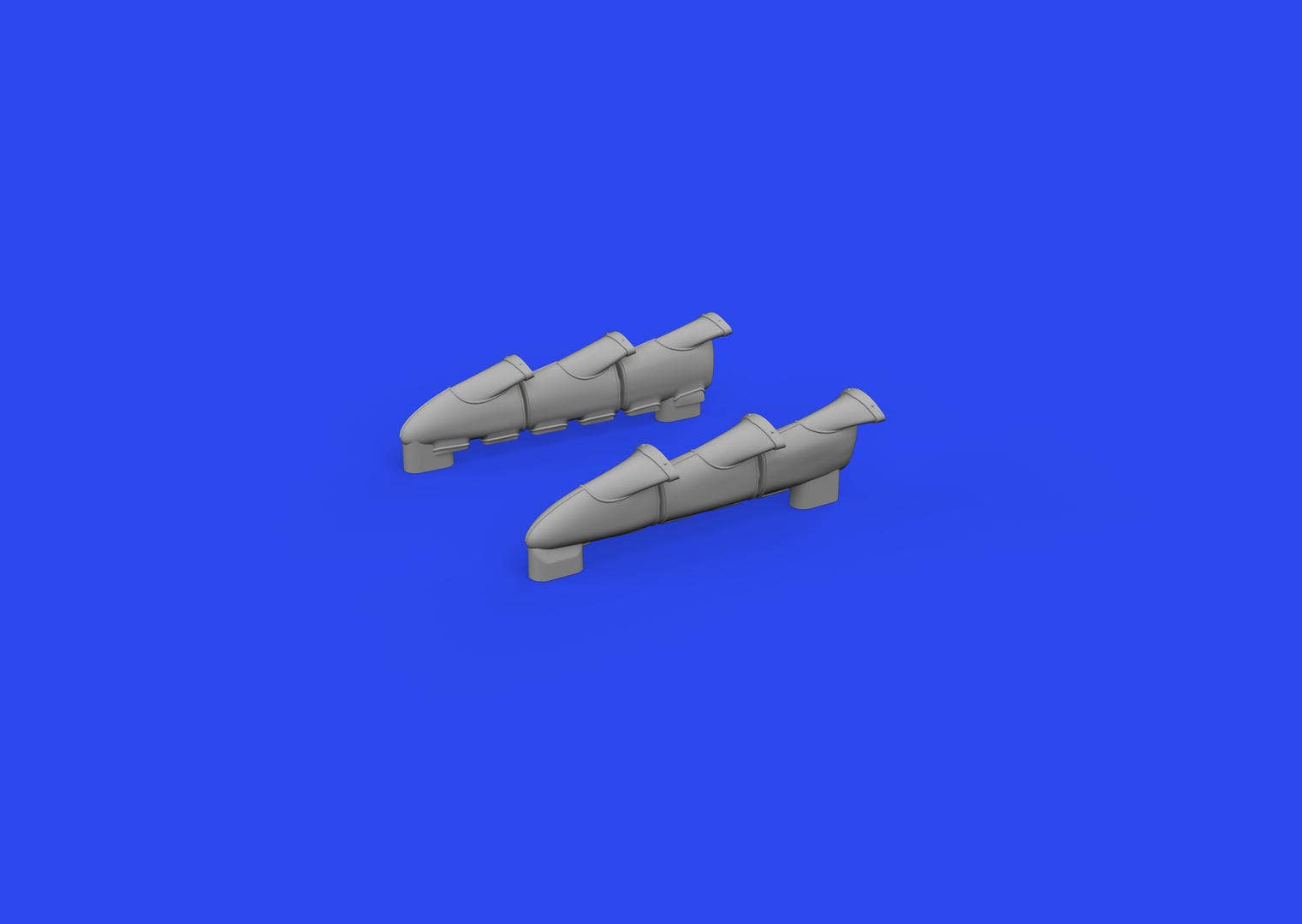 Eduard 1/48 Hurricane Mk.II exhaust fishtail PRINT [R48], for ARMA HOBBY | 8591437582280