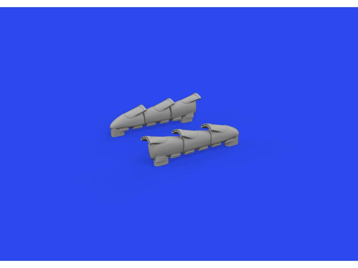 Eduard 1/48 Hurricane Mk.II exhaust fishtail PRINT [R48], for ARMA HOBBY | 8591437582280