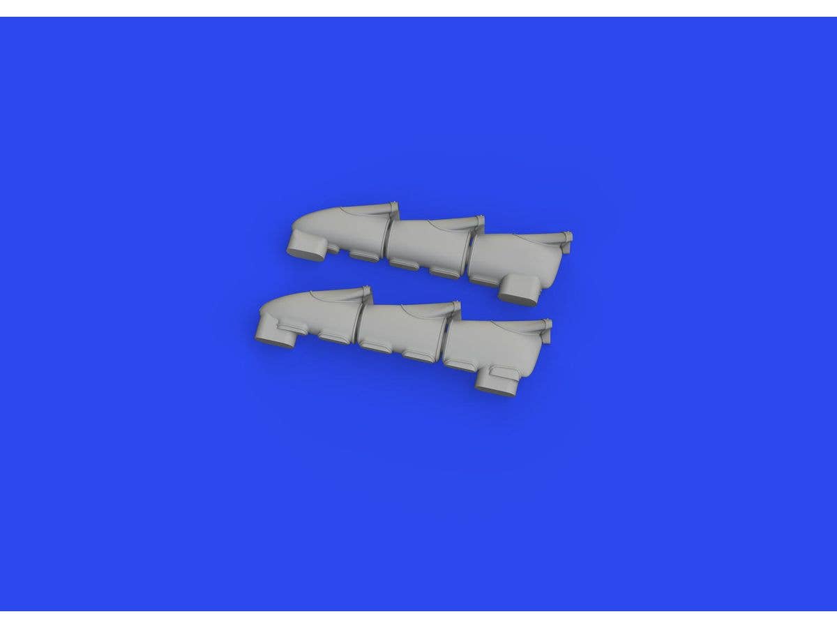 Eduard 1/48 Hurricane Mk.II exhaust fishtail PRINT [R48], for ARMA HOBBY | 8591437582280