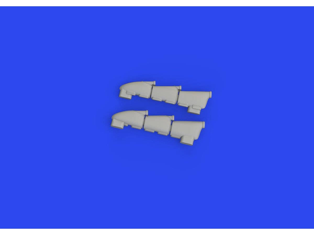 Eduard 1/48 Hurricane Mk.II exhaust rounded PRINT [R48], for ARMA HOBBY | 8591437582297