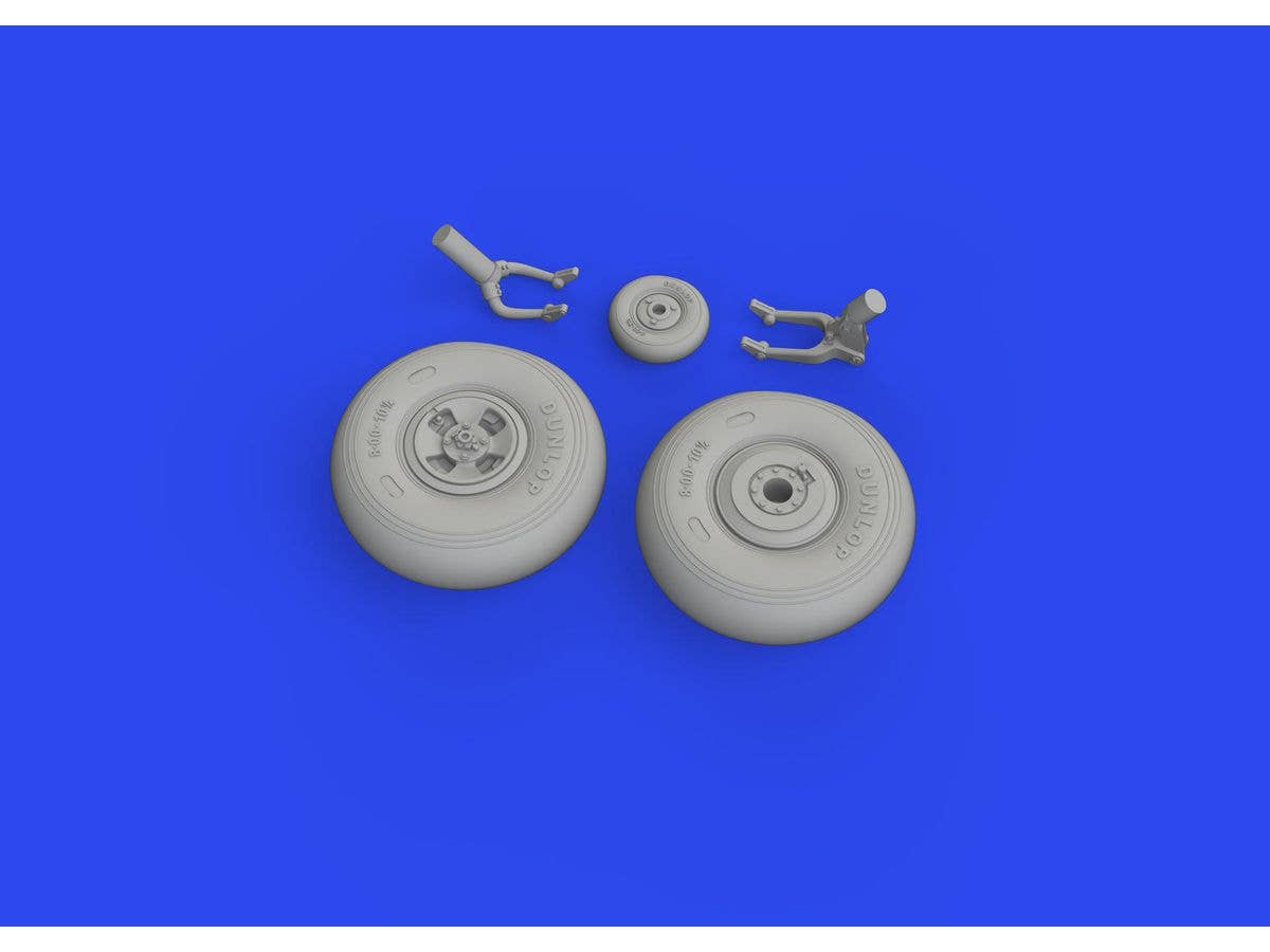 Eduard 1/48 Hurricane Mk.II wheels [R48], for ARMA HOBBY | 8591437582303