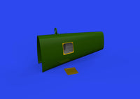 Eduard Bf 109K-4 radio compartment PRINT 1/48 Brassin for EDUARD | 8591437585229
