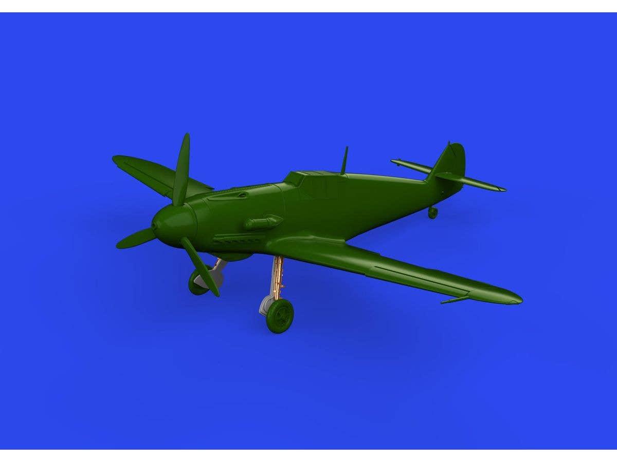 Eduard 1/72 Bf 109F undercarriage legs BRONZE [Brassin], for EDUARD | 8591437580699